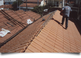 manutenção de telhados